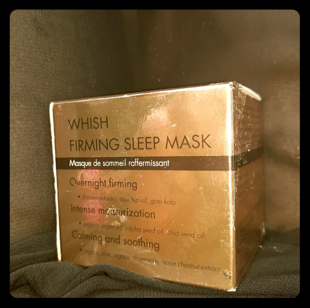 Firming sleep mask